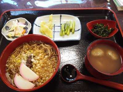 本山そばの里 menu