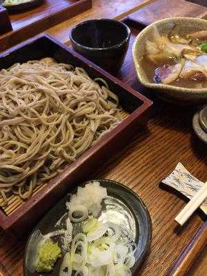 そば小屋 menu