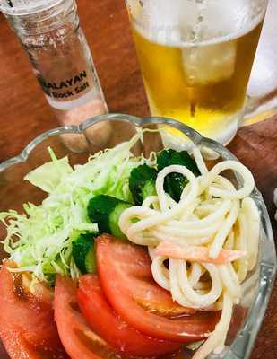 花や串焼ラーメン食堂