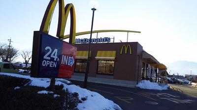 マクドナルド 安曇野インター店