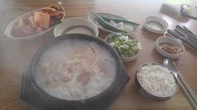 원조장작불곰탕 menu