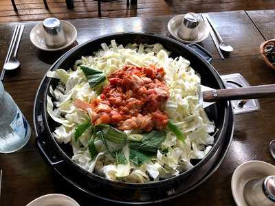 통나무집 menu