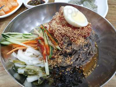 옹심이메밀칼국수