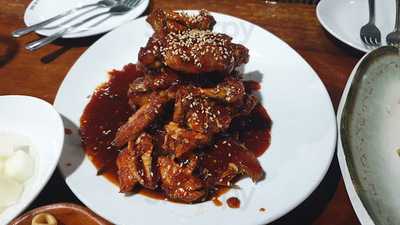 코리안숯불닭바베큐