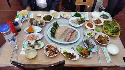 부산자갈치회집조개구이