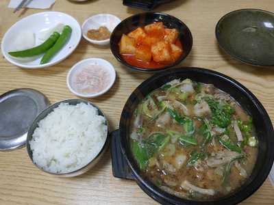 백암왕순대순대국