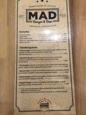 Mad Burger And Beer