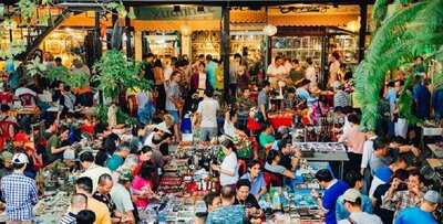 Cà Phê Chợ Đồ Cổ