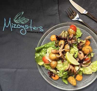 Mizoysters Seafood Bar & Shop menu
