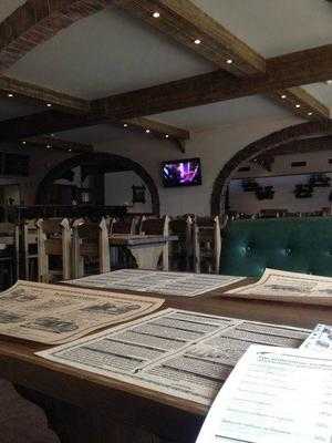 Blad Baher menu