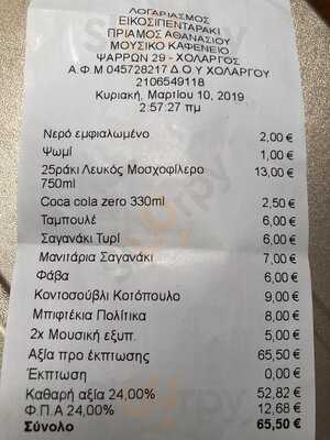 Το Εικοσιπενταράκι τοθ Πρίαμου Μεζεδοπωλείον