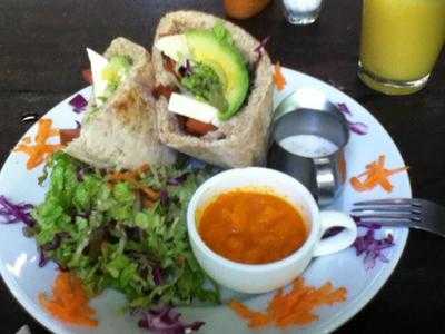 Lentil Burger At La Botanica Organica