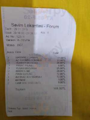 Sevim Lokantasi, İzmir
