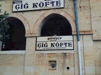 Güneyce Çiğköfte menu