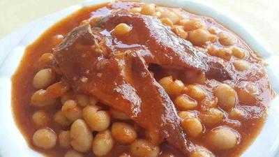 Çanak Mangalda Kuru Fasülye