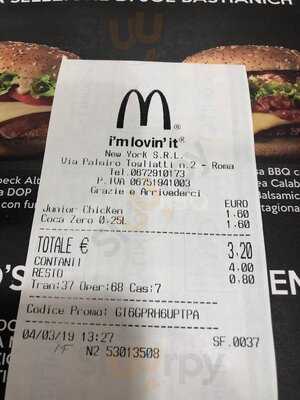 Mcdonald's, Roma