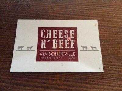 Cheese N' Beef Maison De Ville