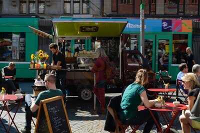 Kaffee Mobil Marktplatz