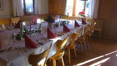 Bergwirtschaft Hohmatt menu