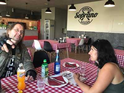 Soprano Pizza & Burger menu
