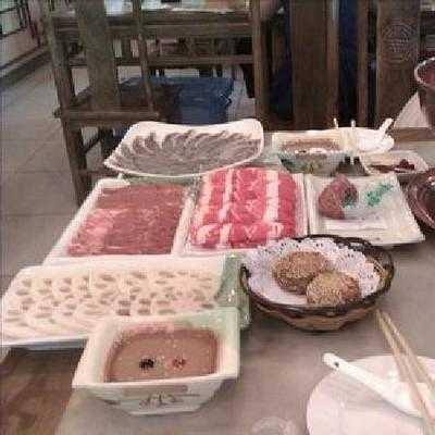 聚宝源 menu