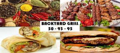 Backyard Grill menu