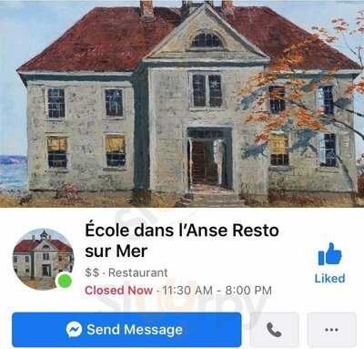 Ecole Dans L'anse Resto Sur Mer