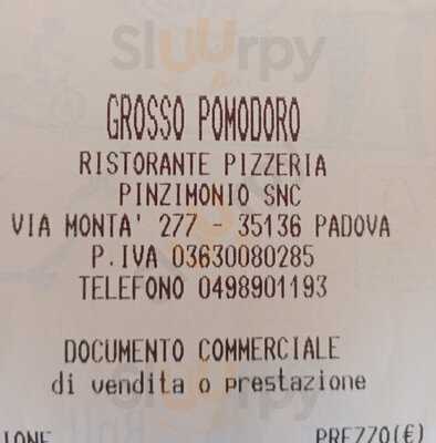 Pizzeria Ristorante Grosso Pomodoro, Padova