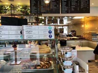 Utopia Espresso Bar At Piccadilly menu