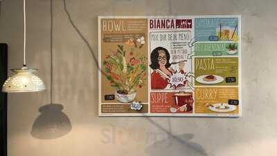 Café Bianca menu