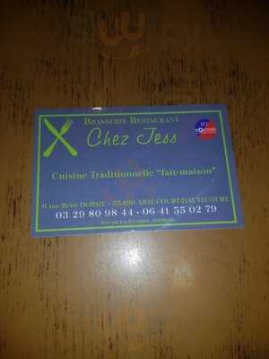 Chez Jess menu
