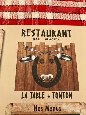 La Table à Tonton