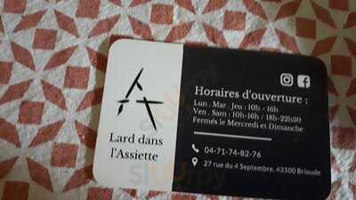 Lard Dans L'assiette