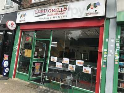 Lord Grills menu