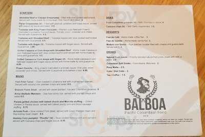 Balboa - Colombian Pacific Food