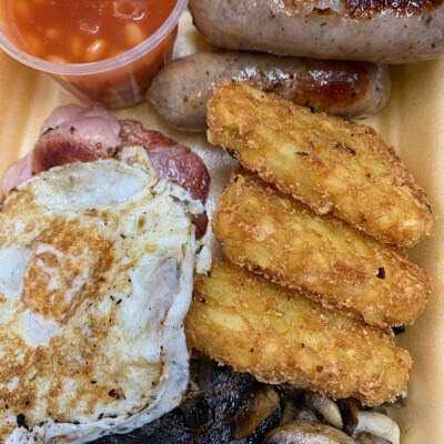 Bake & Butty menu
