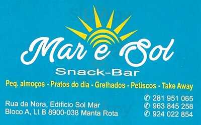 Snack-bar Mar E Sol