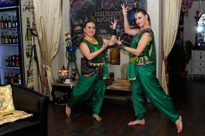 Bollywood Nights menu