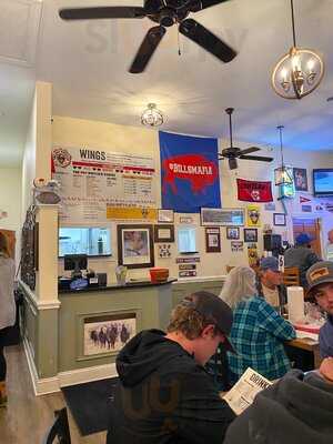 The Hot Buffalo menu