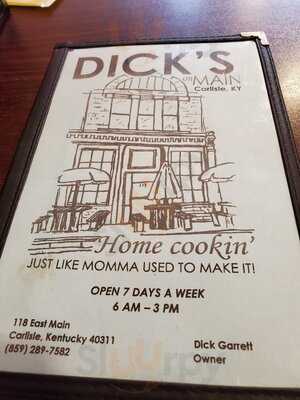 Dick's on Main, Carlisle