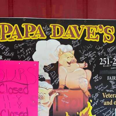 Papa Dave's BBQ, Fairhope