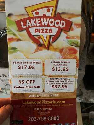 Lakewood Pizza, Waterbury