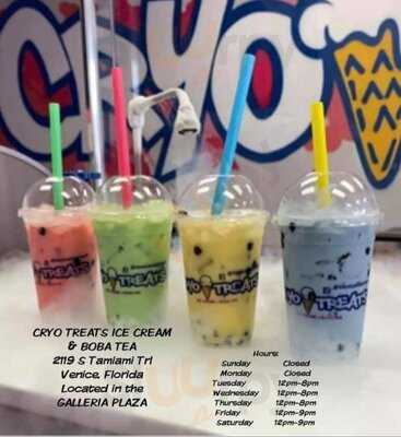 Cryo Treats Ice Cream & Boba Tea, Venice