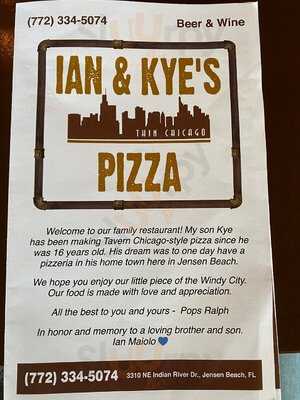 Ian And Kye's Pizza, Jensen Beach