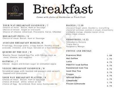 POSITIV cafe and bakery