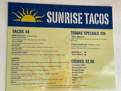 Sunrise Tacos