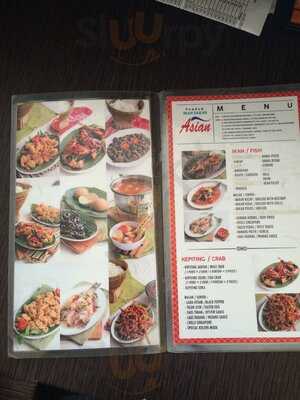 Pondok Ikan Bakar Asian menu