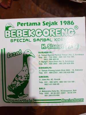 Bebek Goreng H. Slamet