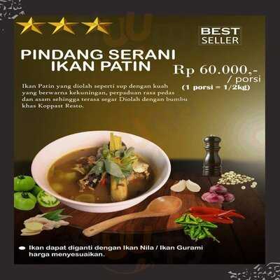 Koppast Resto Ikan Bakar menu