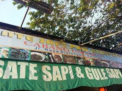 Sate Pak Kempleng menu